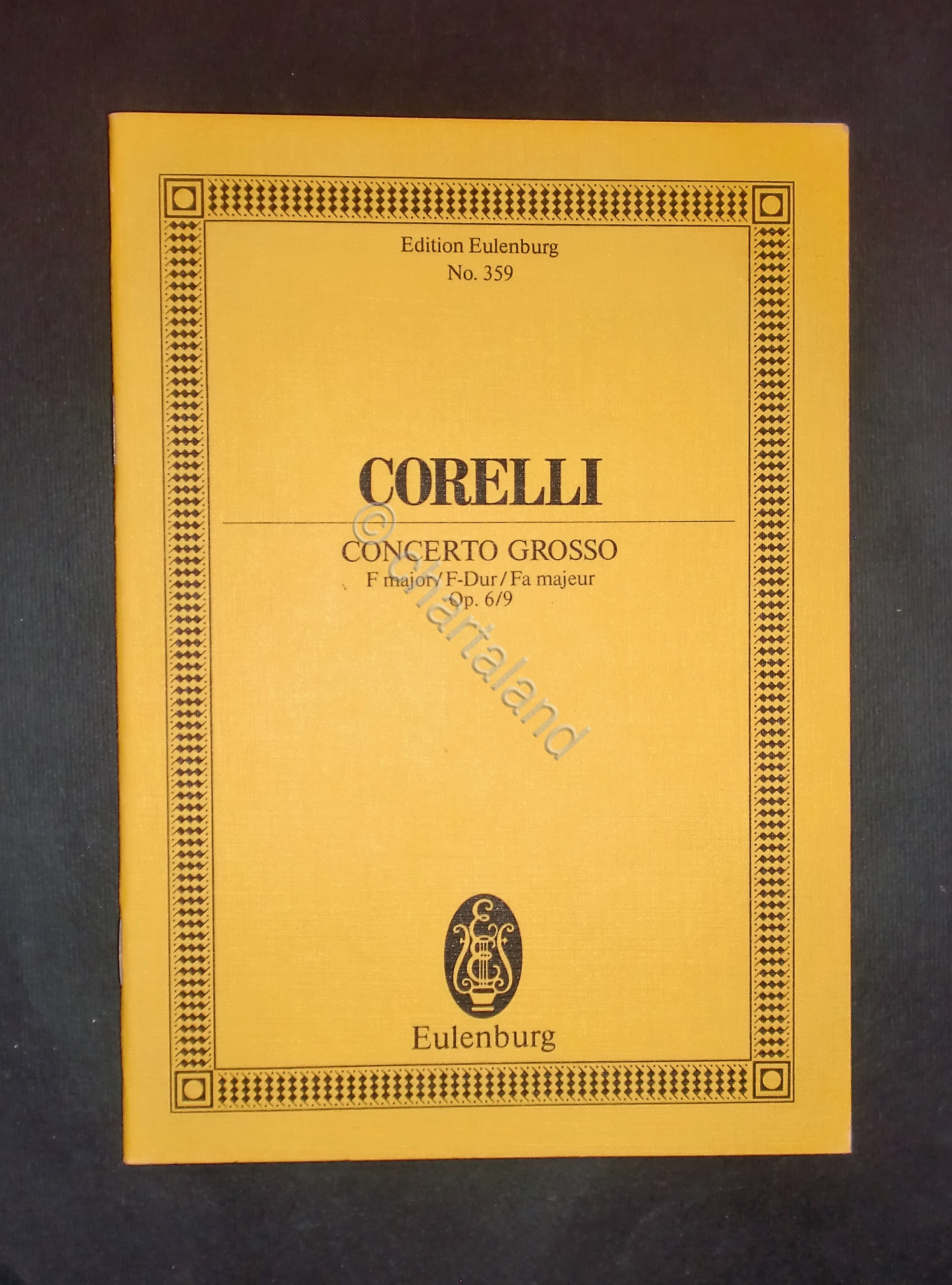 Musica spartiti - Edition Eulenburg No. 359 - Corelli - …