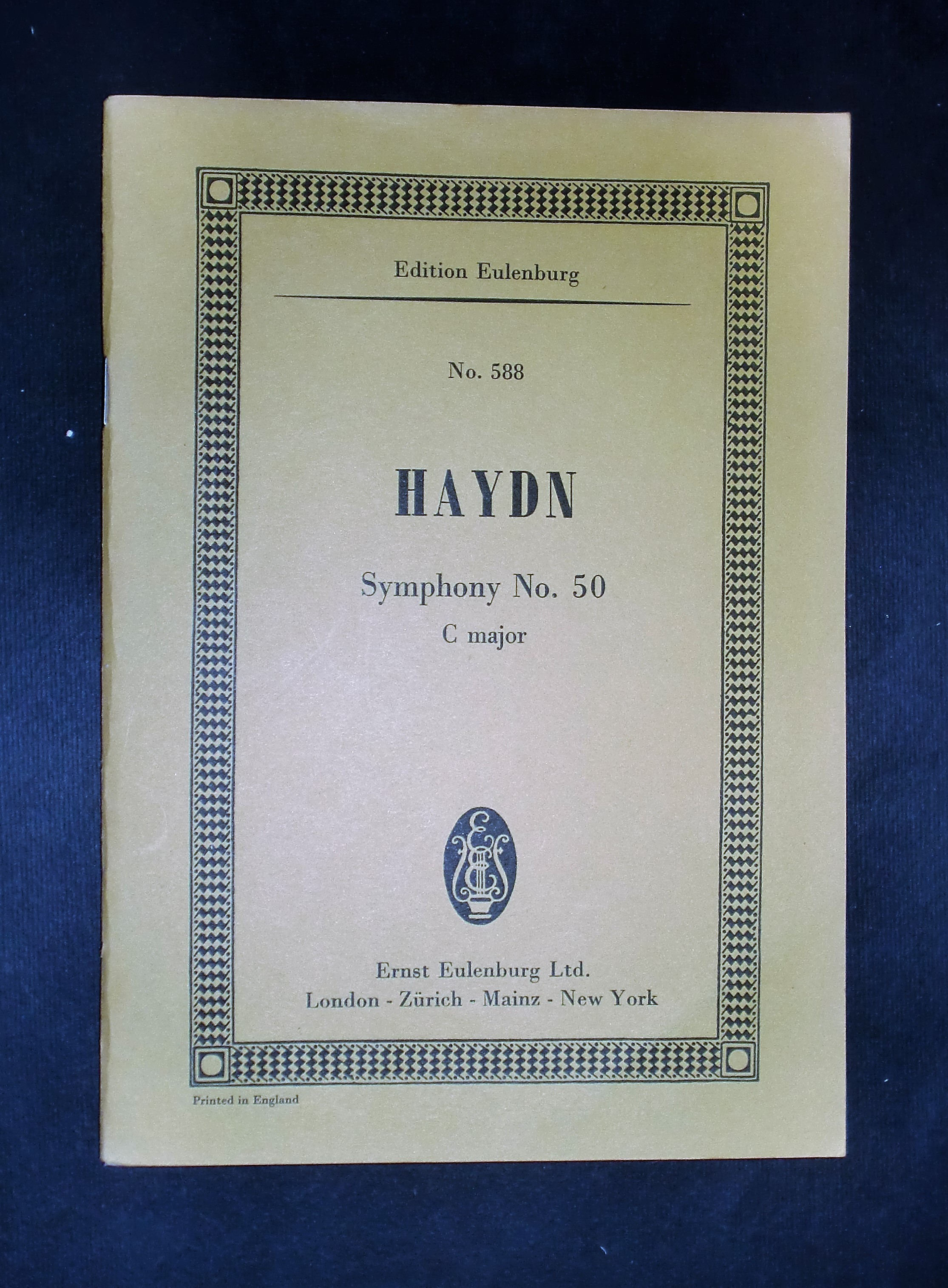 Musica spartiti - Edition Eulenburg No. 588 - Haydn - …