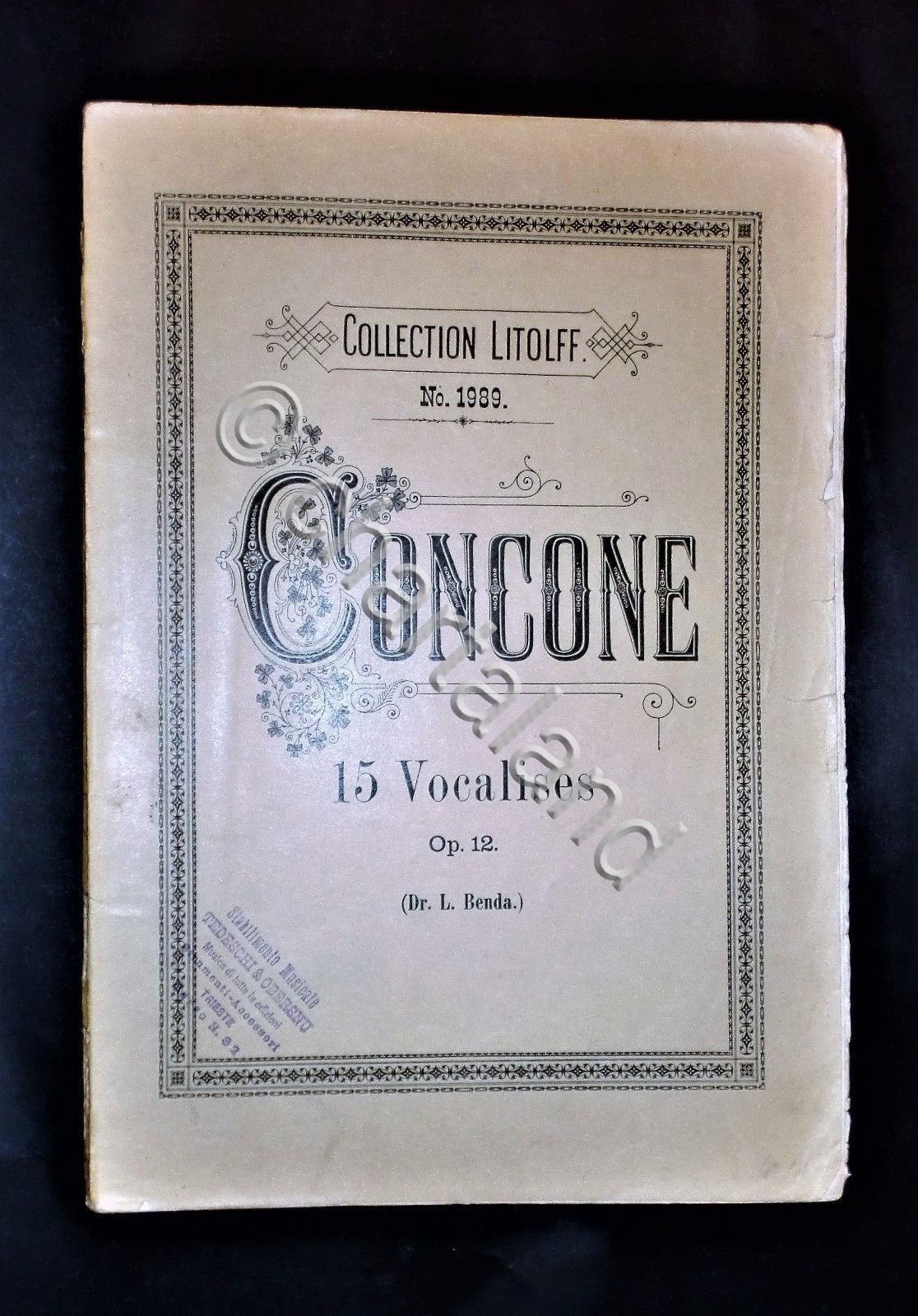 Musica Spartiti - J. Concone - 15 Vocalises - Op. …