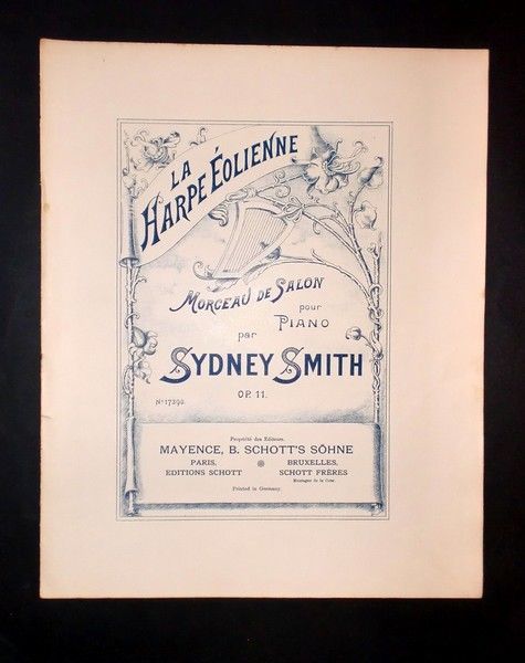 Musica Spartiti - La Harpe Èolienne - Morceau pour piano …