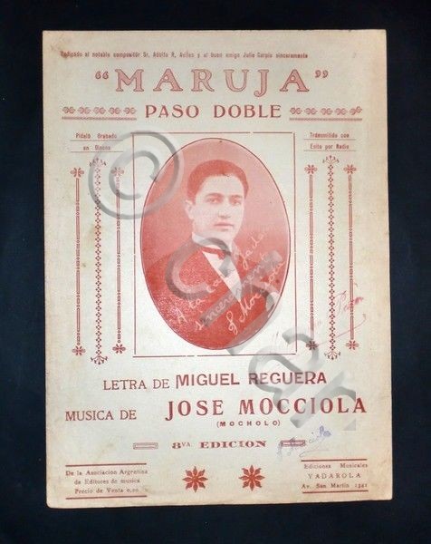 Musica spartiti - Maruja - Paso doble - Jose Mocciola …
