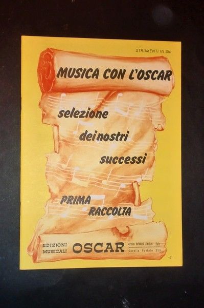 Musica Spartiti - Musica con l'Oscar - 1° raccolta - …