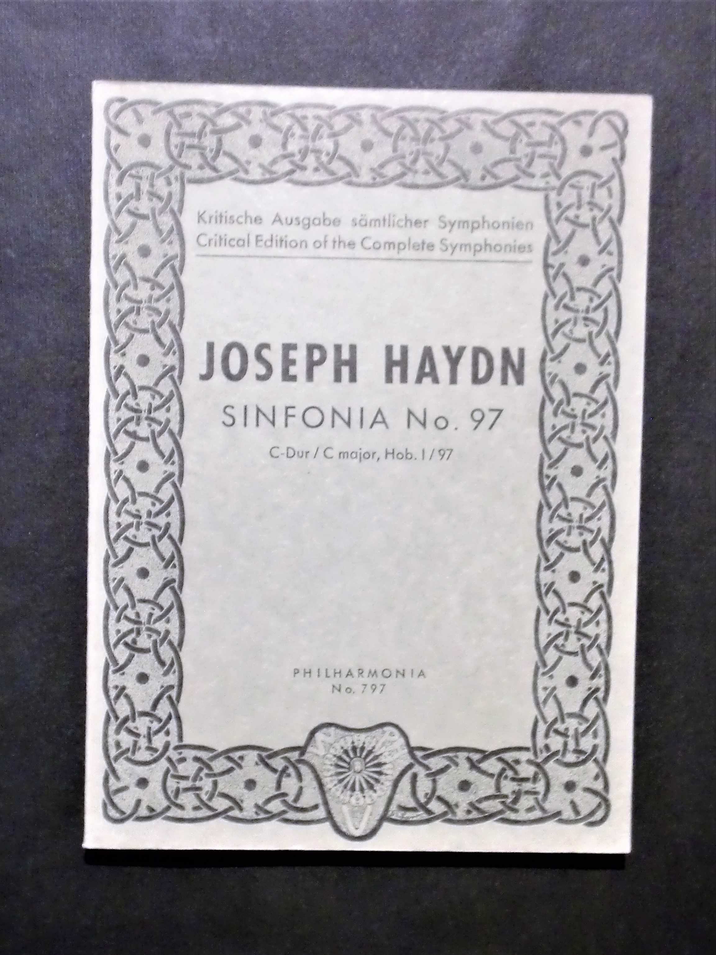 Musica spartiti - Philharmonia No. 797 - J. Haydn - …