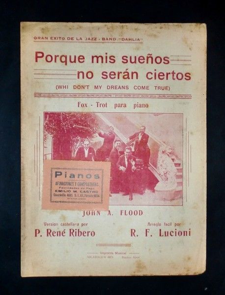 Musica spartiti - Porque mis suenos no seràn ciertos - …