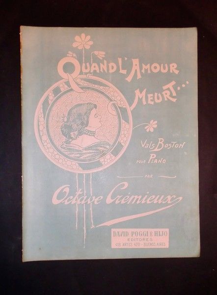Musica Spartiti - Quand L'amour meurt. - Vals Boston pour …