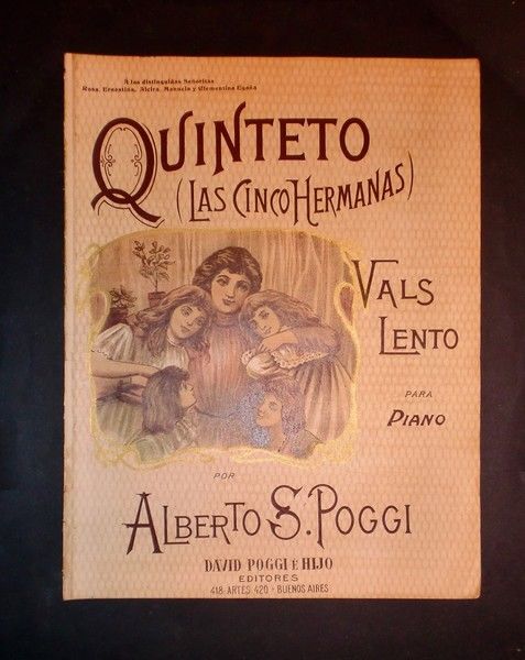 Musica Spartiti - Quinteto - Vals lento para piano - …