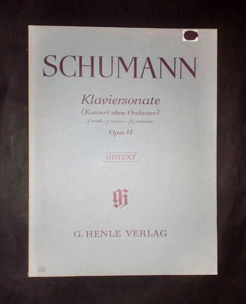 Musica Spartiti - Robert Schumann - Klaviersonate f minor - …