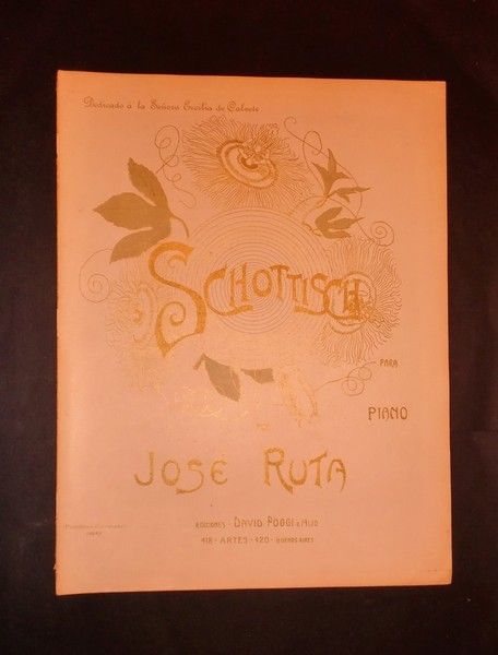 Musica Spartiti - Schottisch - Para piano - Josè Ruta