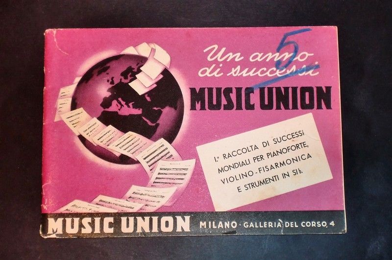 Musica Spartiti - Un anno di successi - Music union …