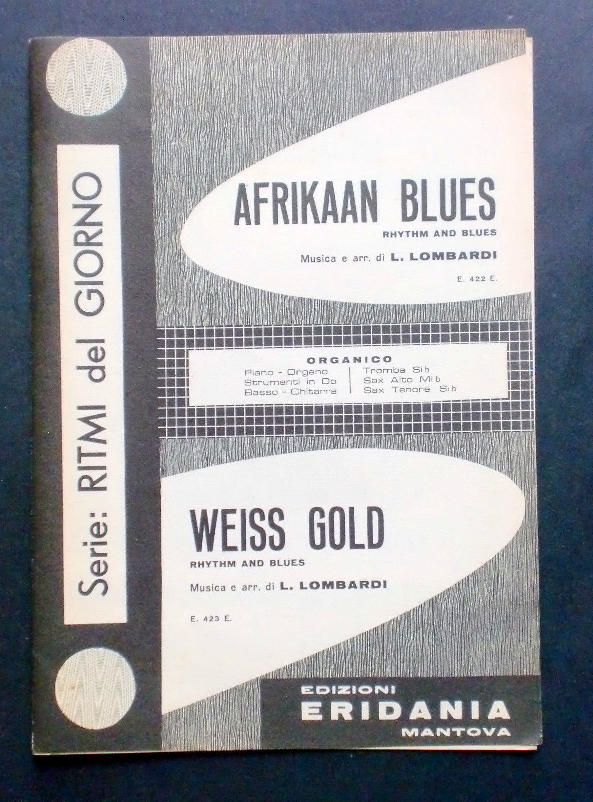 Musica Spartito - Afrikaan Blues - Weiss Gold - Tromba …