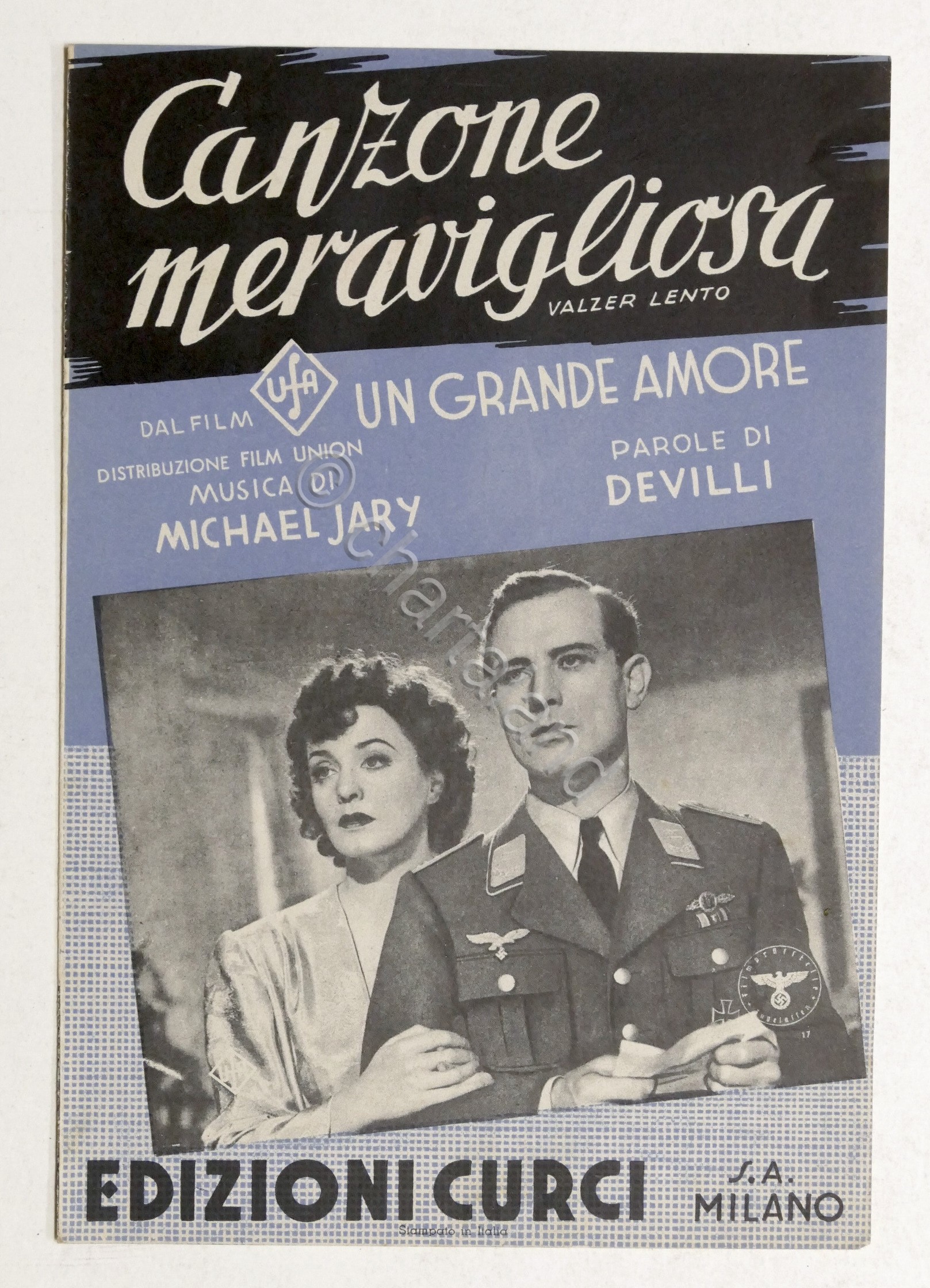 Musica Spartito - Canzone meravigliosa - canto, mandolino o fisarmonica …