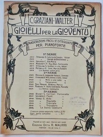 Musica Spartito - Gioielli per la Gioventù - Trascrizioni per …