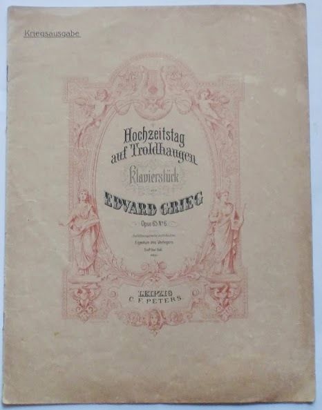 Musica Spartito - Grieg - Opus 65. No. 6 - …