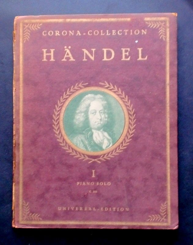Musica Spartito - Händel - Celebrated piano compositions - N.310 …