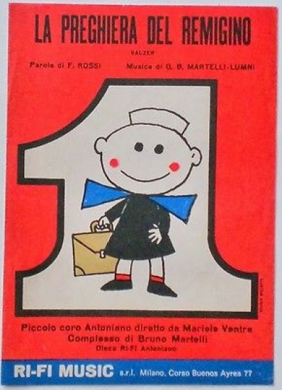 Musica Spartito - La preghiera del remigino - Canto Violino …