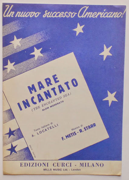 Musica Spartito - Mare incantato - Canto, Chitarra o Fisarmonica …