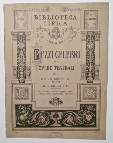 Musica Spartito - Pezzi celebri di Opere Teatrali per Canto …