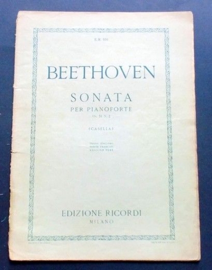 Musica Spartito - Sonata per Pianoforte Op. 31 N° 2 …