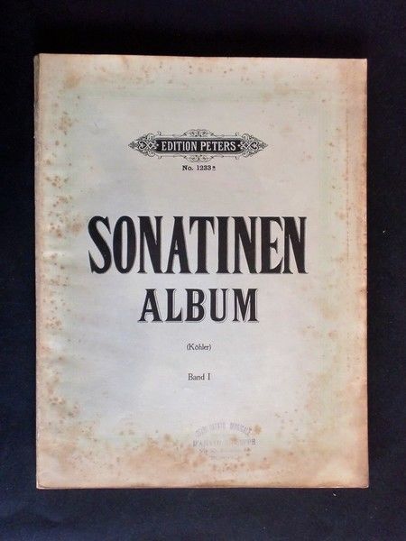 Musica Spartito - Sonatinen Album - Band 1 - Pianoforte …