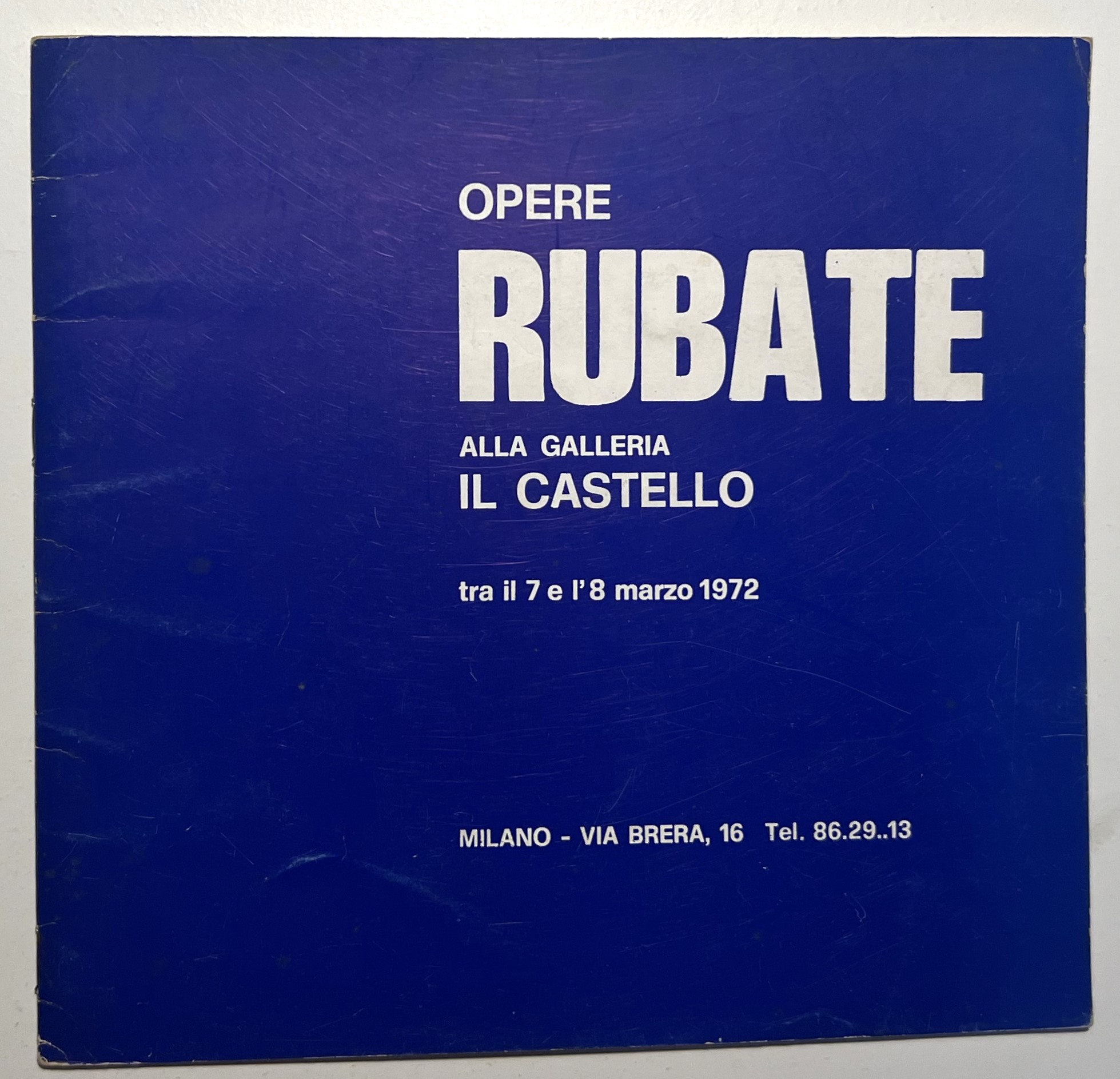 Opere Rubate alla Galleria il Castello tra il 7 e …