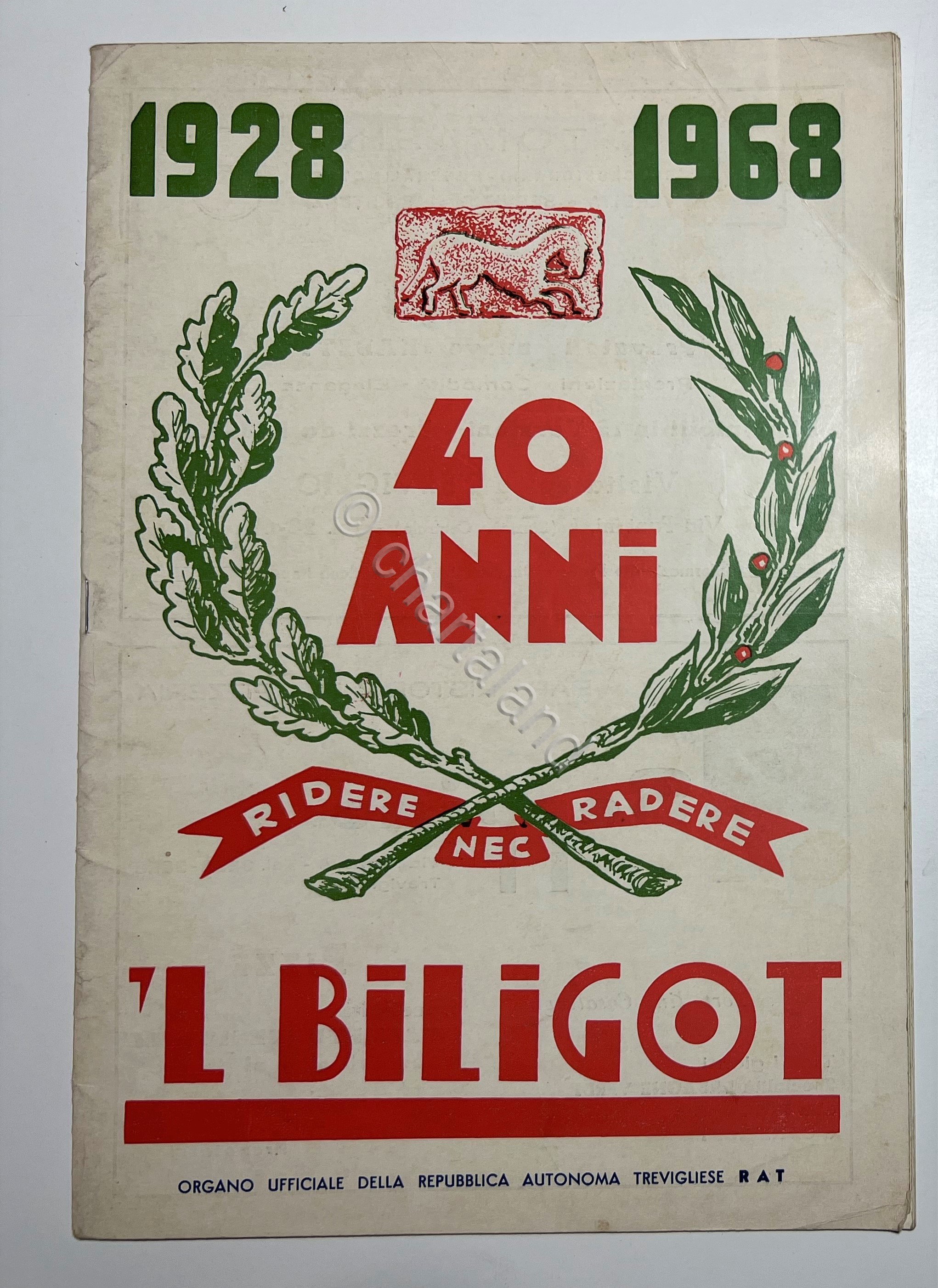 Organo Ufficiale della Repubblica Autonoma Trevigliese - 'L Biligot - …