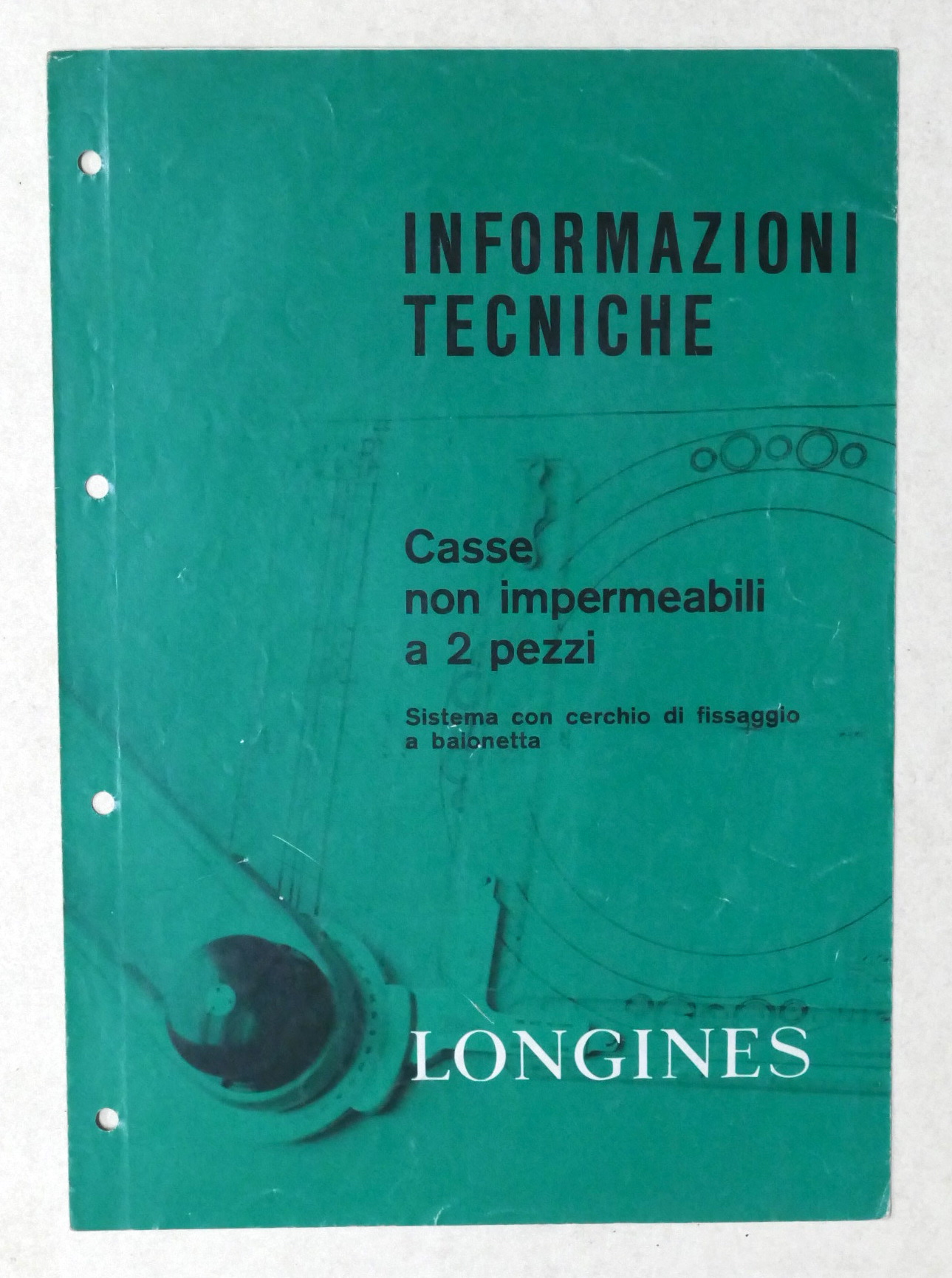 Orologi Longines - Informazioni Tecniche Casse non impermeabili a 2 …