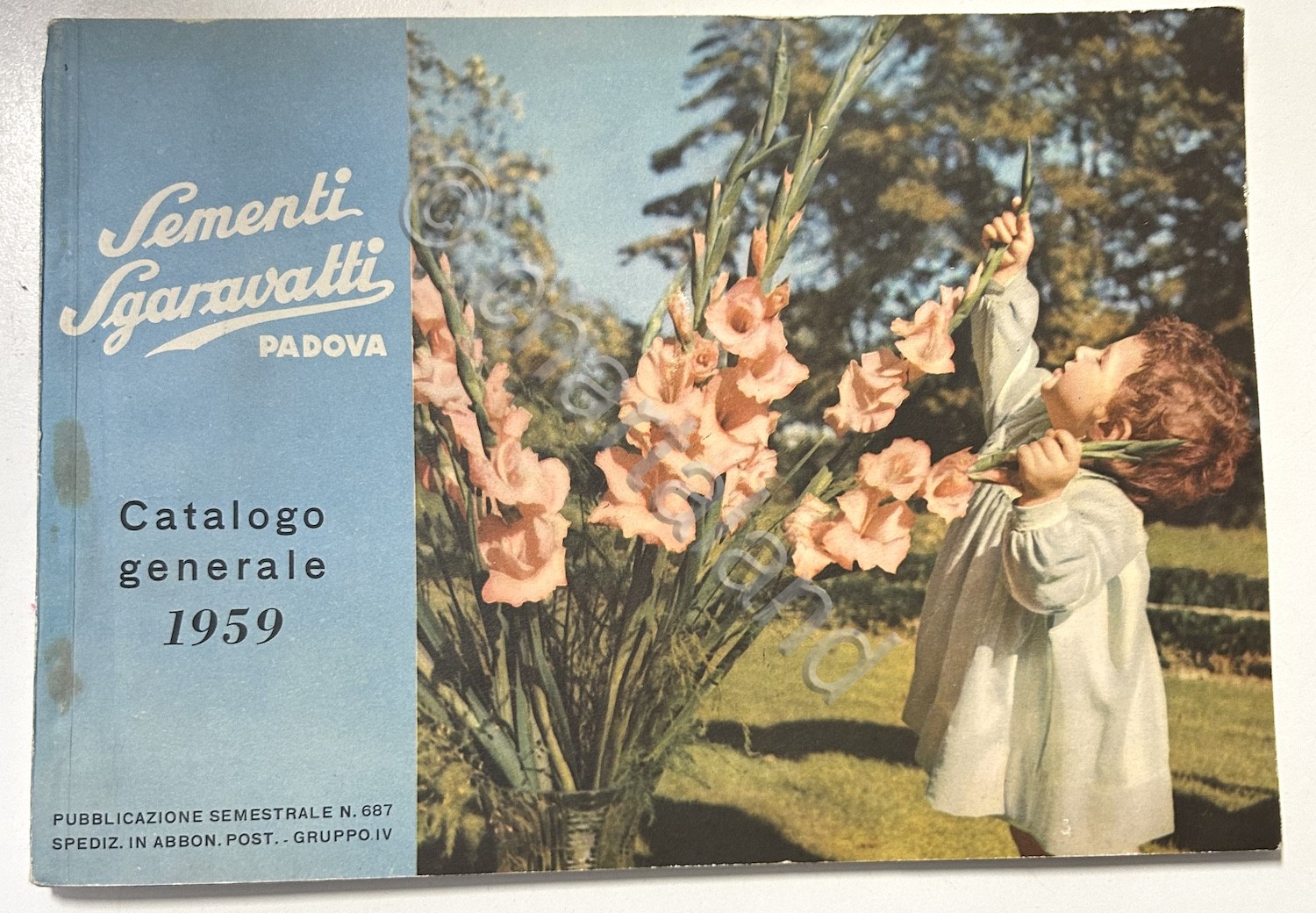 Orticoltura - Catalogo Sgaravatti Sementi - 1959