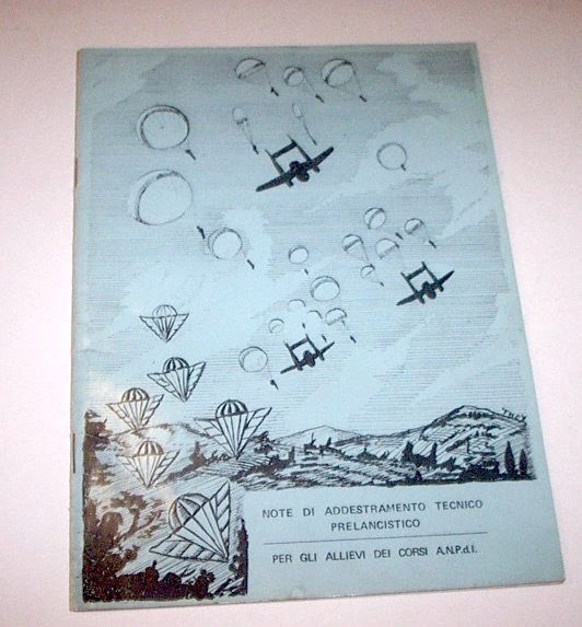 Paracadutismo - Note di addestramento tecnico prelancistico - anni '60