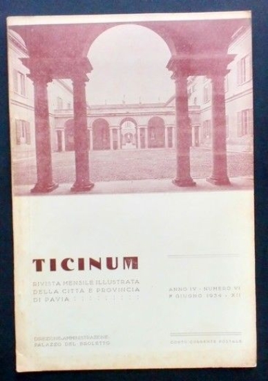 Pavia - Rivista Ticinum - Anno IV - N° 6 …