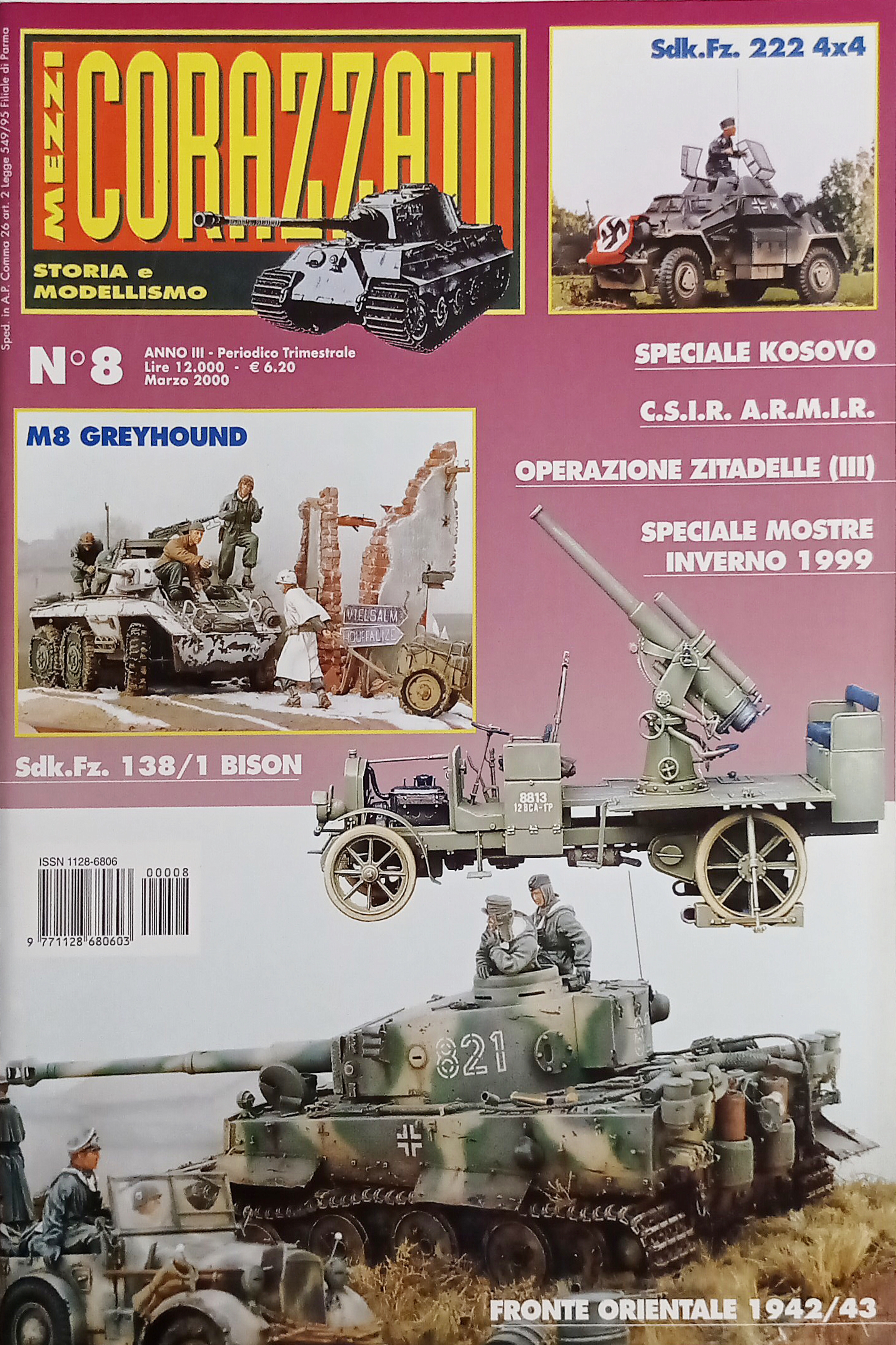 Periodico Bimestrale di Storia e Modellismo - Mezzi Corazzati N. …