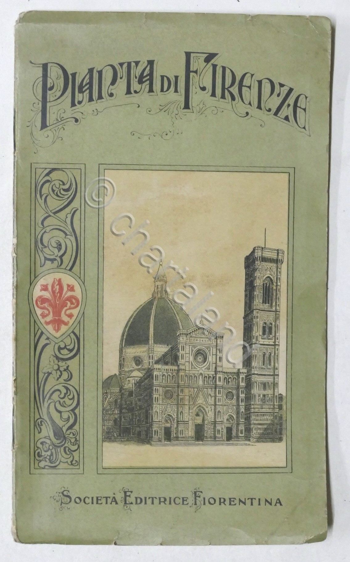 Pianta della Città di Firenze e stradario - 1929