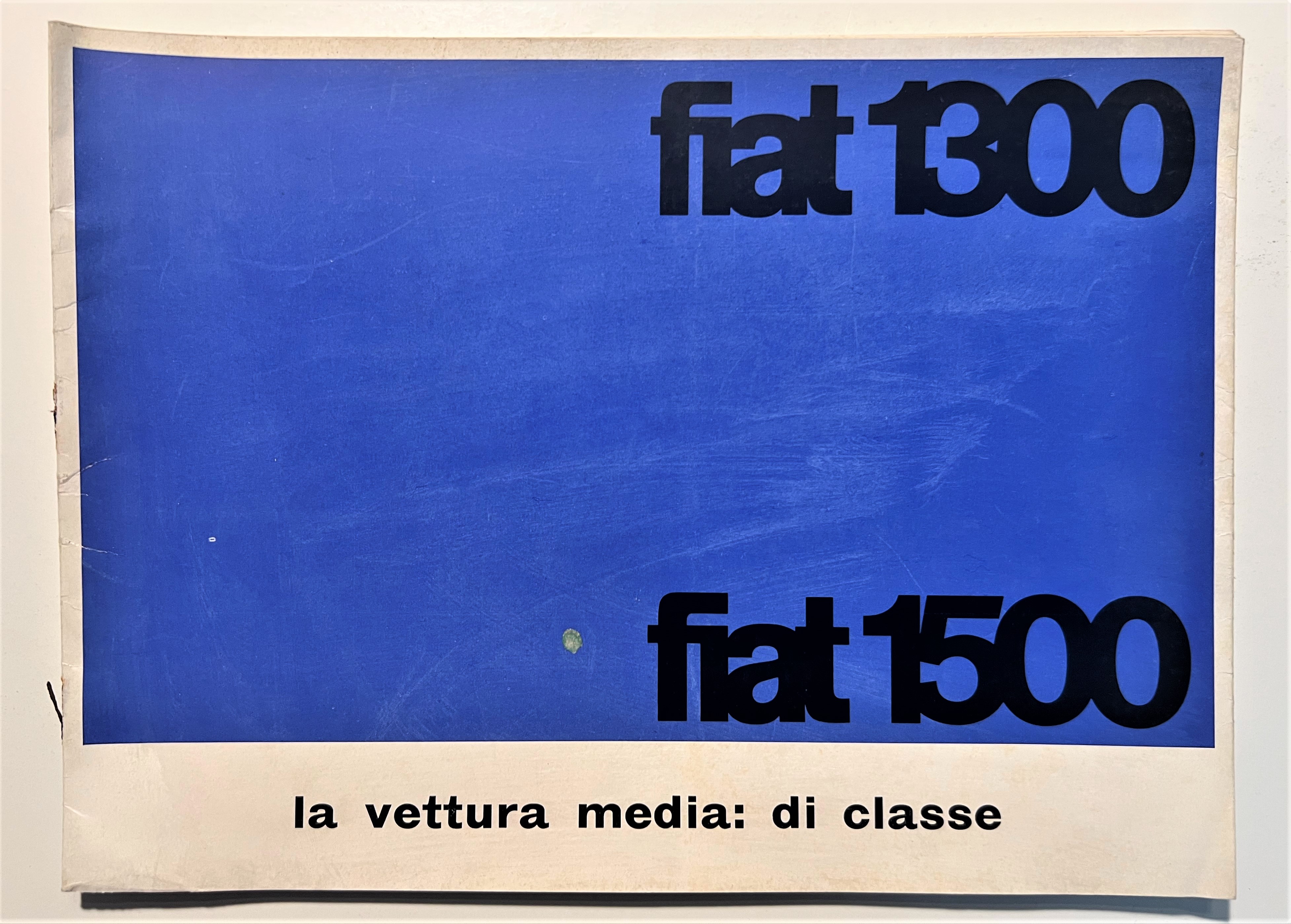 Pubblicità Brochure - FIAT 1300 e FIAT 1500 La Vettura …