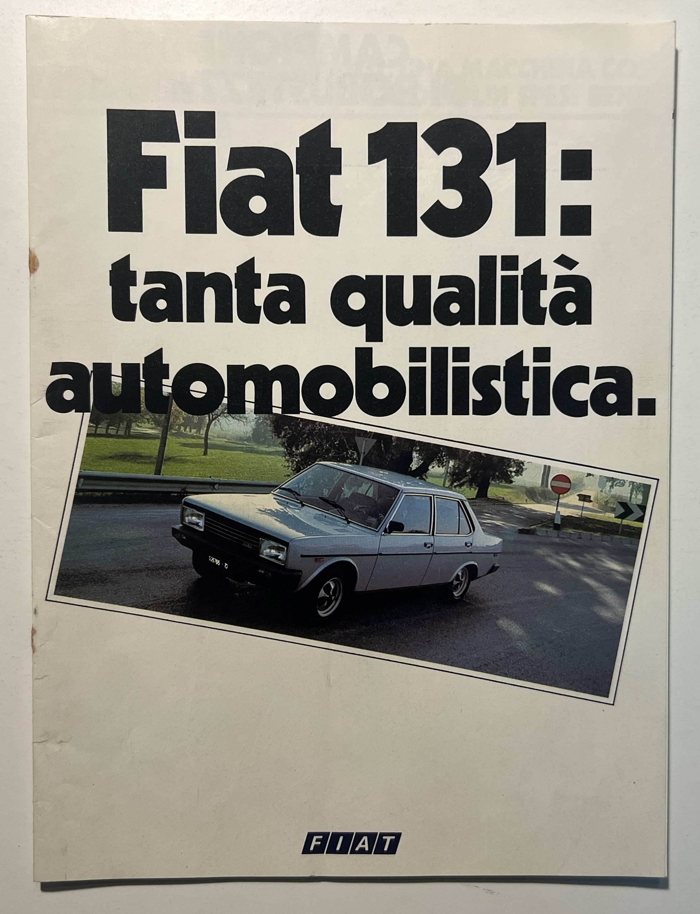 Pubblicità Brochure Catalogo - FIAT 131 Tanta qualità Automobilistica - …