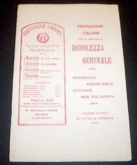 Pubblicità Carta Assorbente Jodofosfarsile Laugier 1930