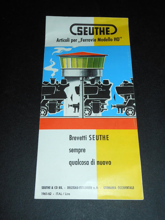 Pubblicità Modellismo Ferroviario - Seuthe Articoli per Ferrovie Modello HO
