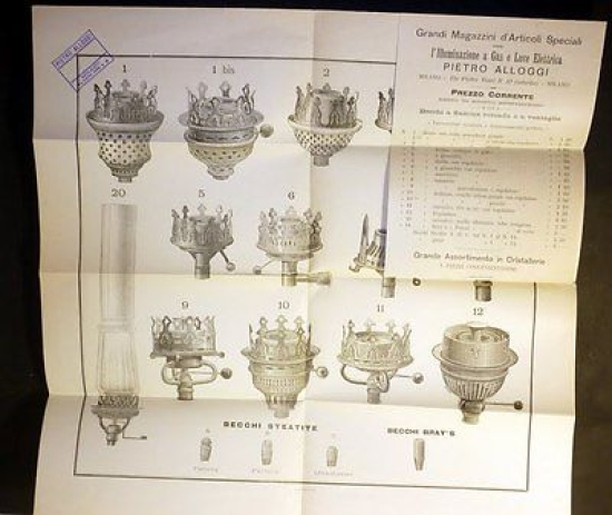 Pubblicità Volantino e Listino - Pietro Alloggi - Illuminazione - …