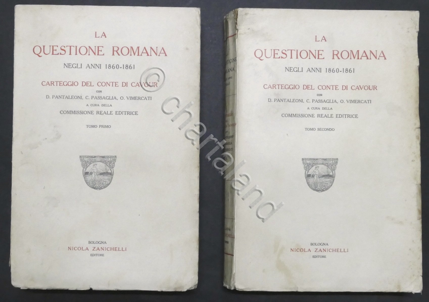 Questione Romana anni 1860-1861 - Carteggio Conte di Cavour - …