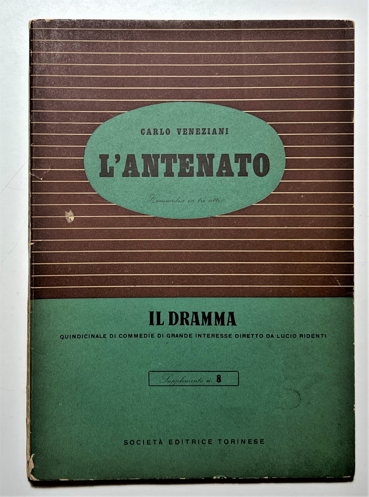 Quindicinale - Il Dramma N. 8 - C. Veneziani - …