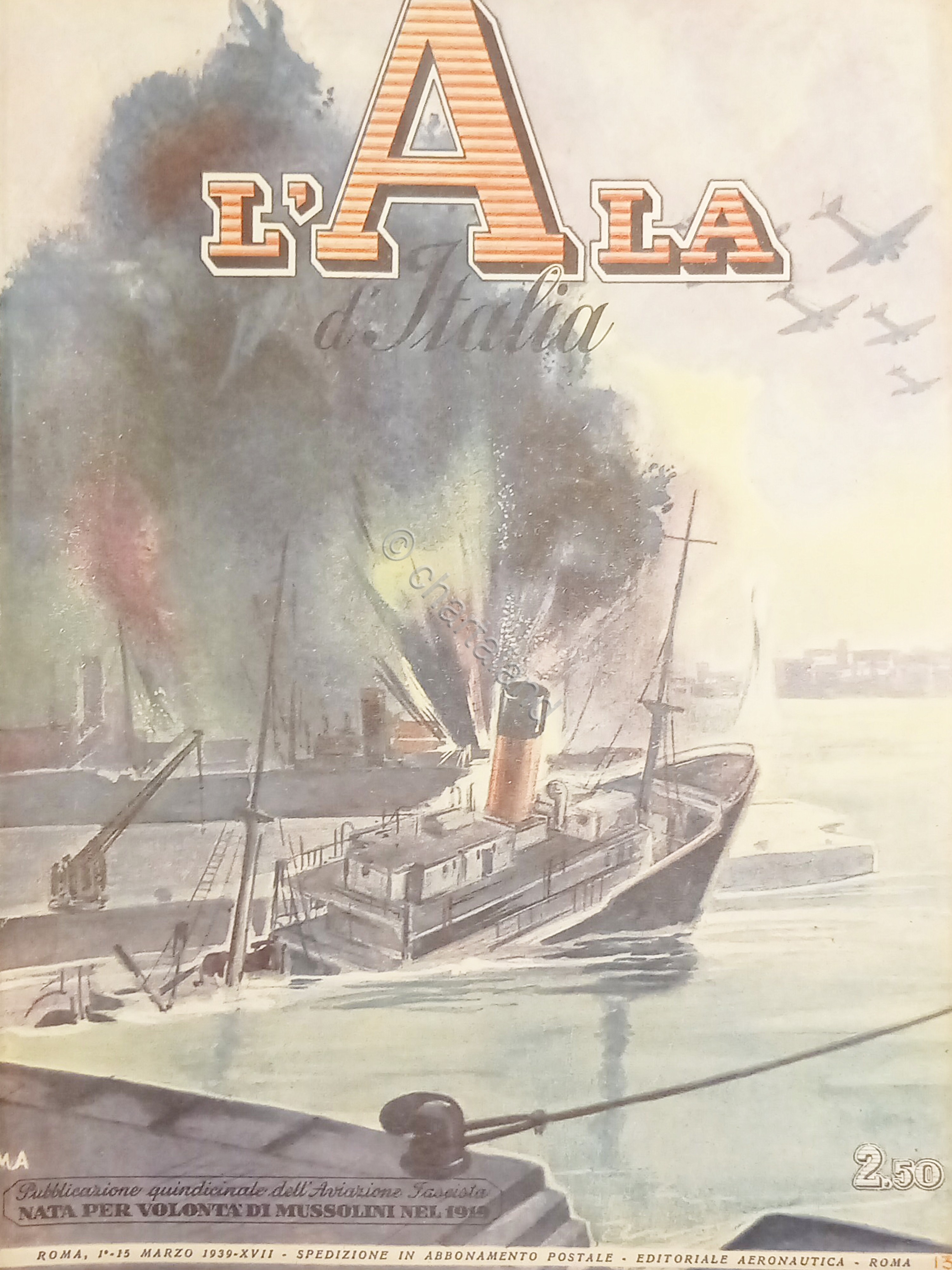 Quindicinale dell'Aviazione Fascista - L'Ala d'Italia - 1/15 Marzo 1939
