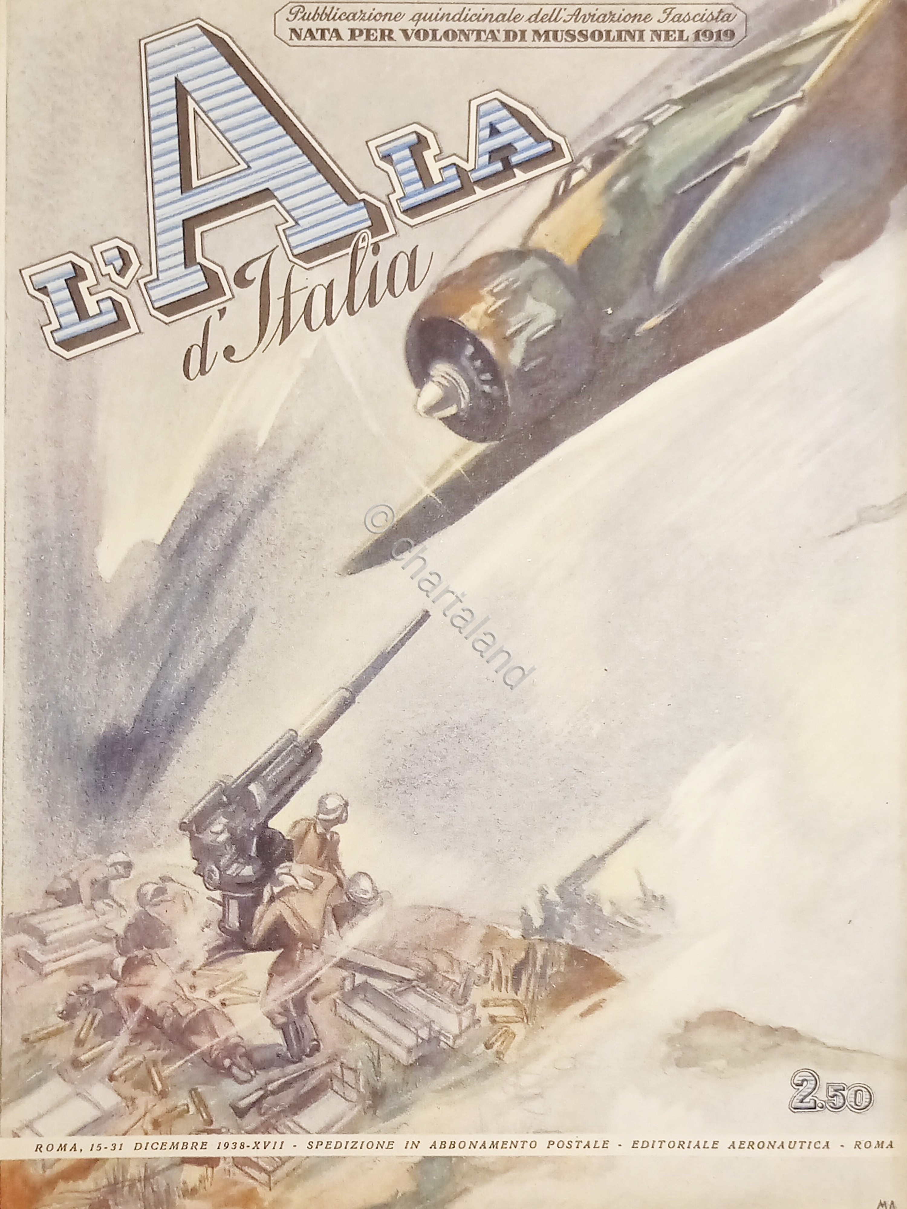 Quindicinale dell'Aviazione Fascista - L'Ala d'Italia - 15/30 Dicembre 1938