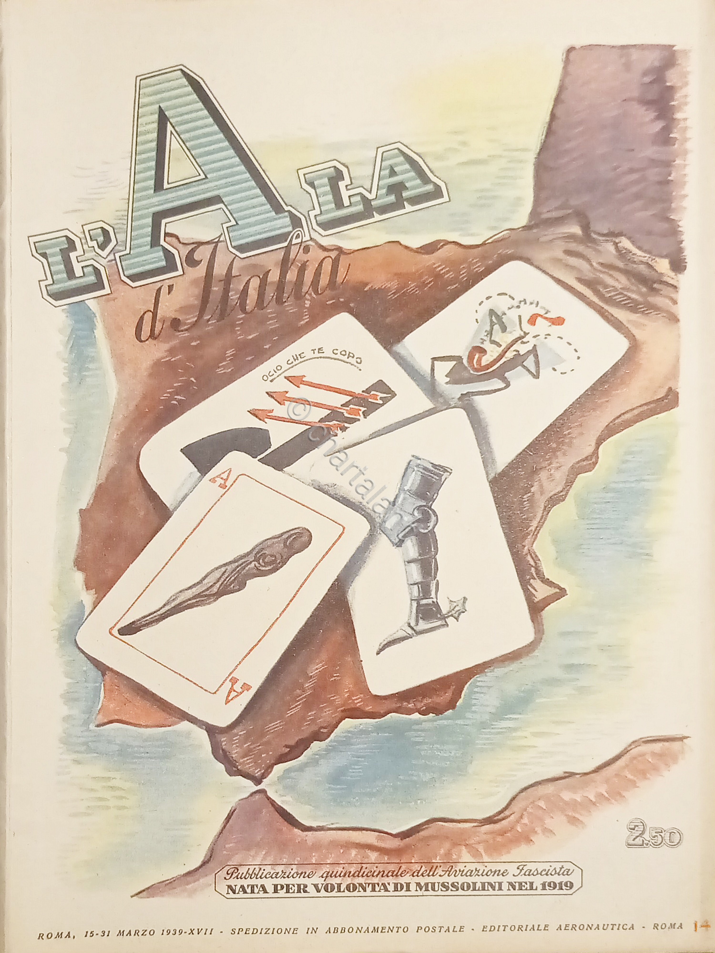 Quindicinale dell'Aviazione Fascista - L'Ala d'Italia - 15/31 Marzo 1939