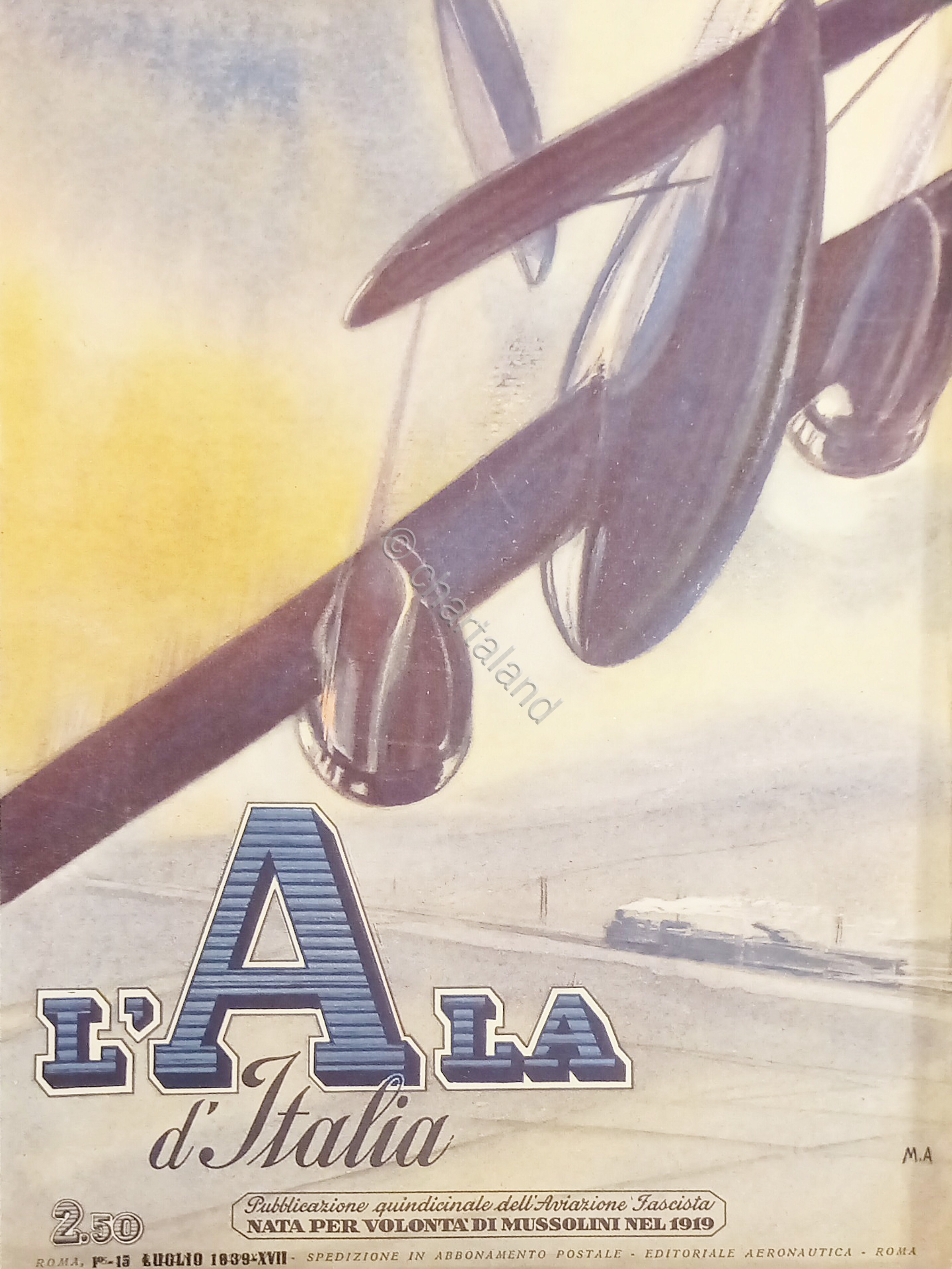 Quindicinale dell'Aviazione Fascista - L'Ala d'Italia N. 13 - 1/15 …