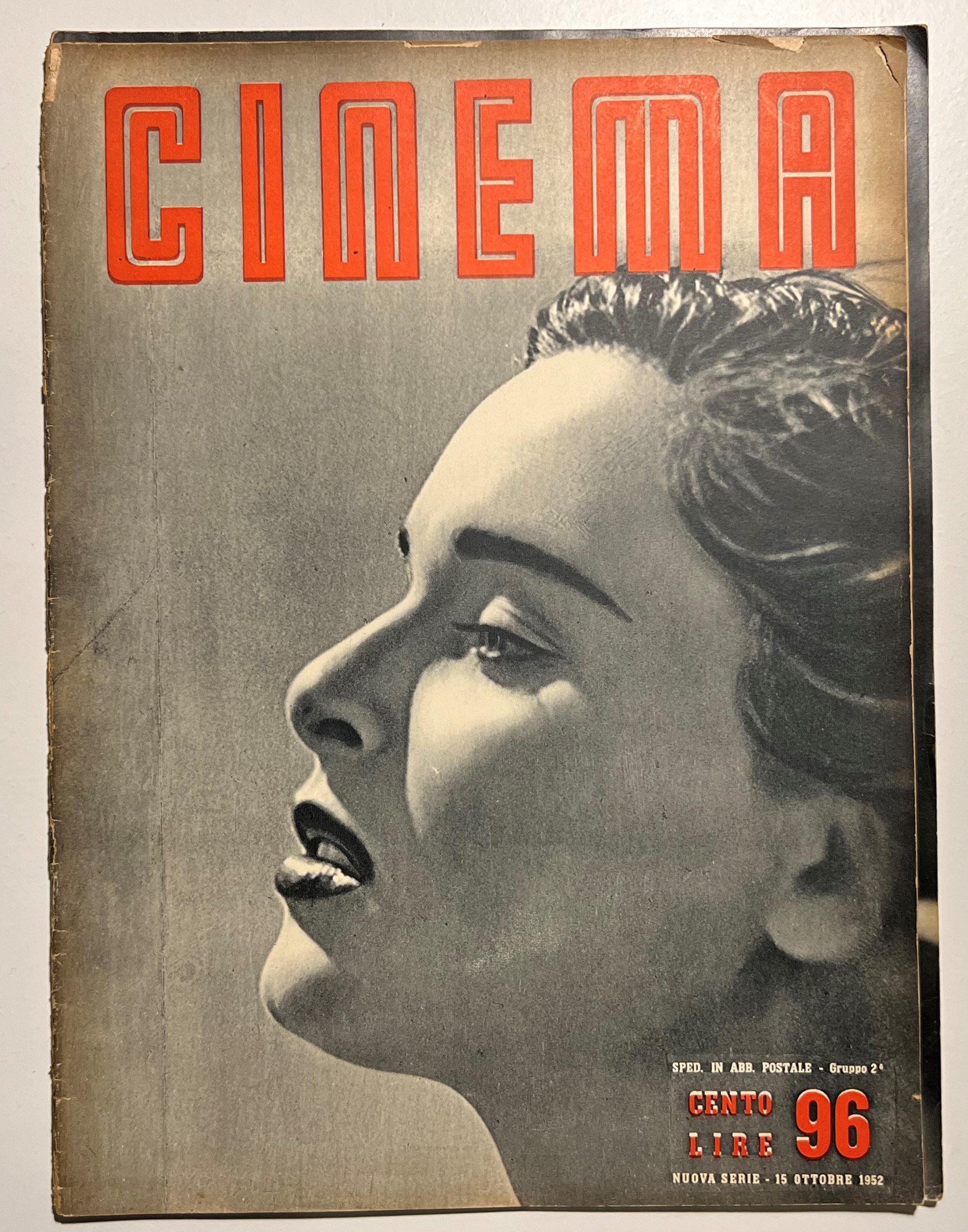 Rivista Cinema N. 96 - Nuova Serie - 1952 In …
