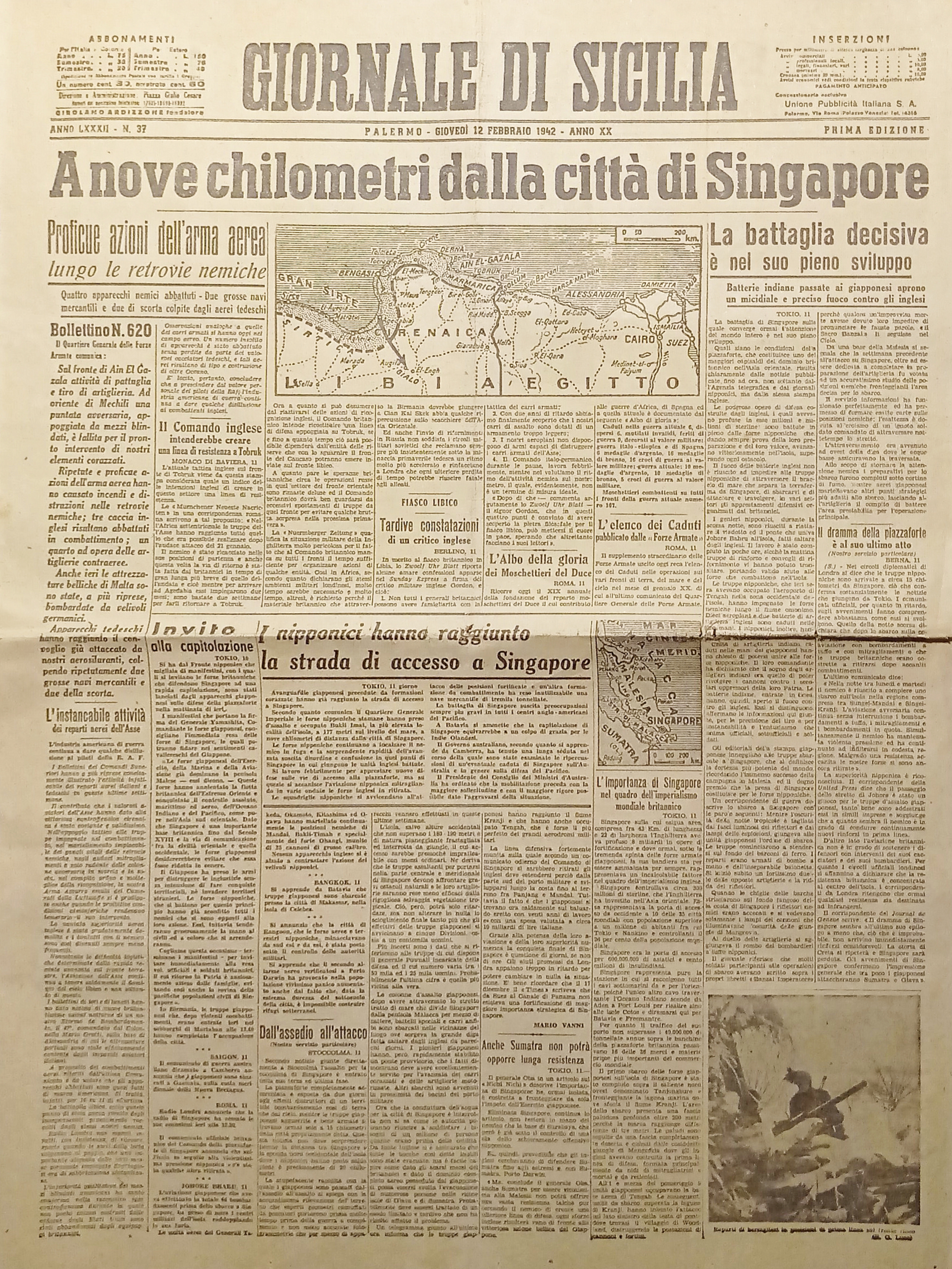 Quotidiano Giornale di Sicilia N. 37 - A 9 km …