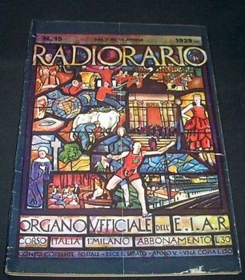Radio - Radioradio Rivista Organo Ufficiale EIAR - n° 15 …