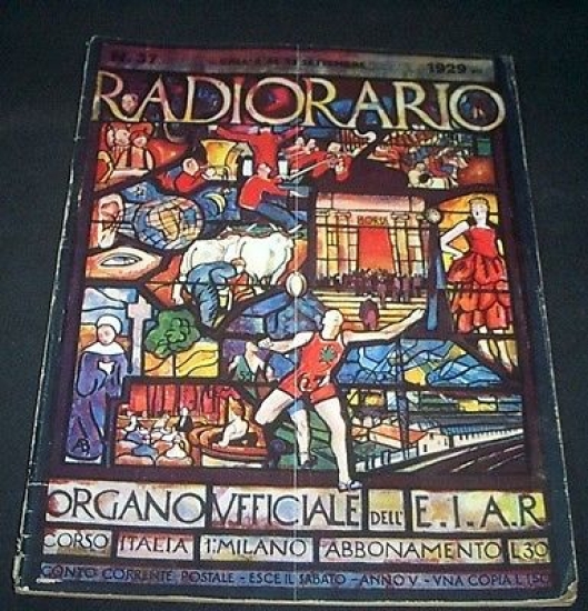 Radio - Radioradio Rivista Organo Ufficiale EIAR - n° 37 …