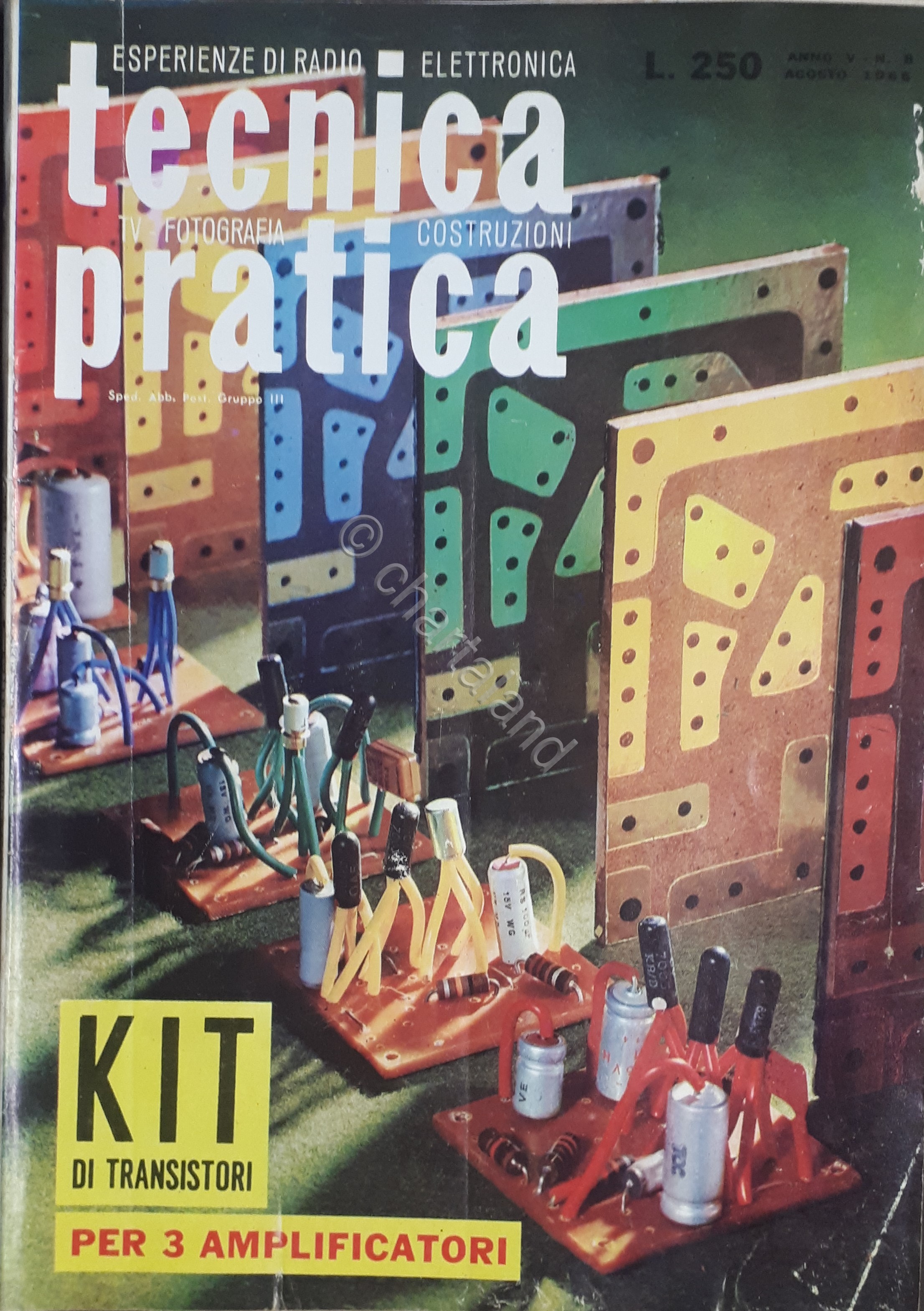 Radiotecnica - Rivista - Tecnica Pratica N. 8 - 1966