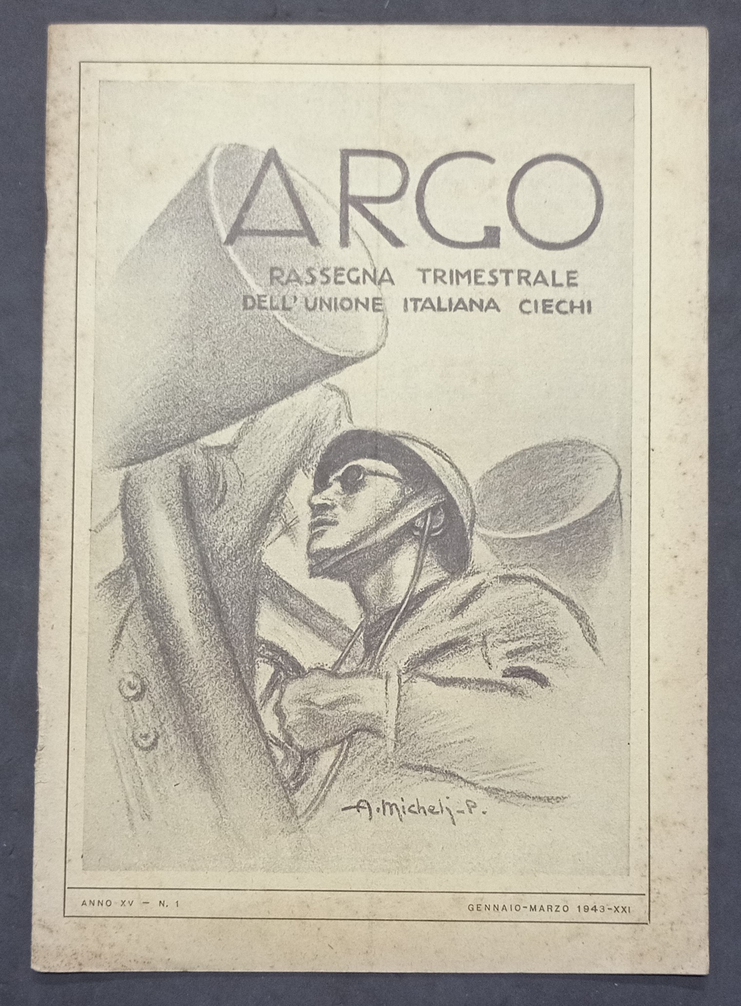 Rivista Trimestrale Rassegna Unione Italiana Ciechi - Argo N. 1 …