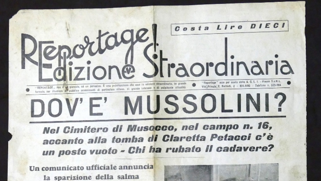 Reportage! - Edizione Straordinaria - Dov'è Mussolini? - aprile 1946