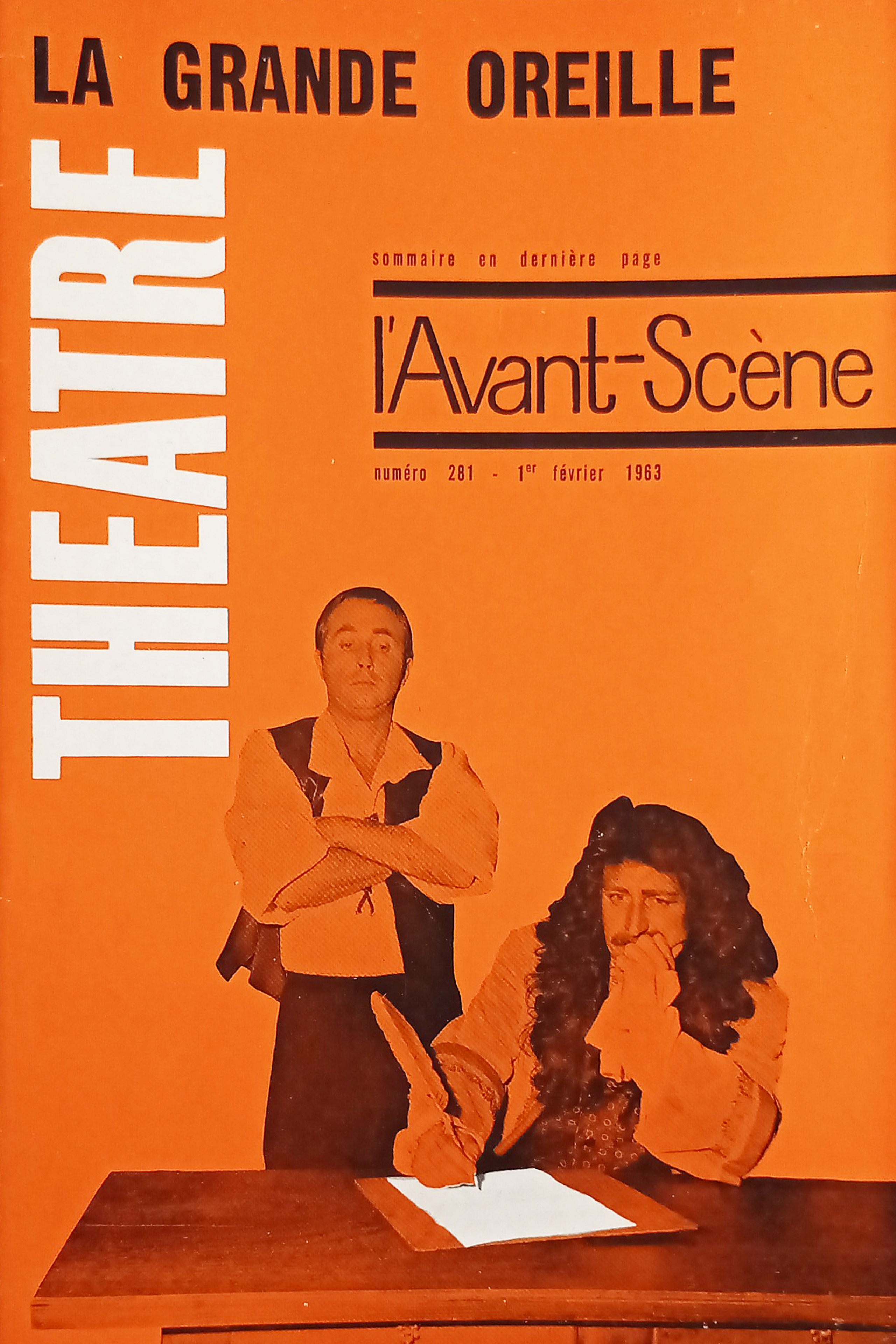 Revue - L'Avant-Scène Theatre n. 281 - La Grande Oreille …